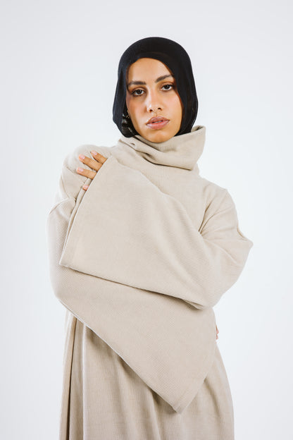 Shanyl Maxi Dress - BEIGE