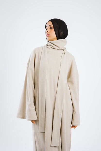 Shanyl Maxi Dress - BEIGE