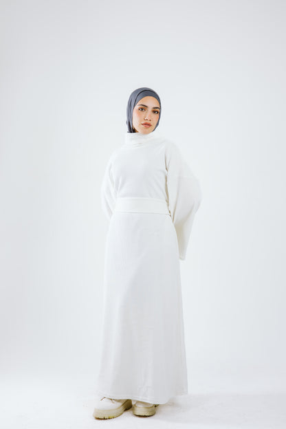 Shanyl Maxi Dress - WHITE