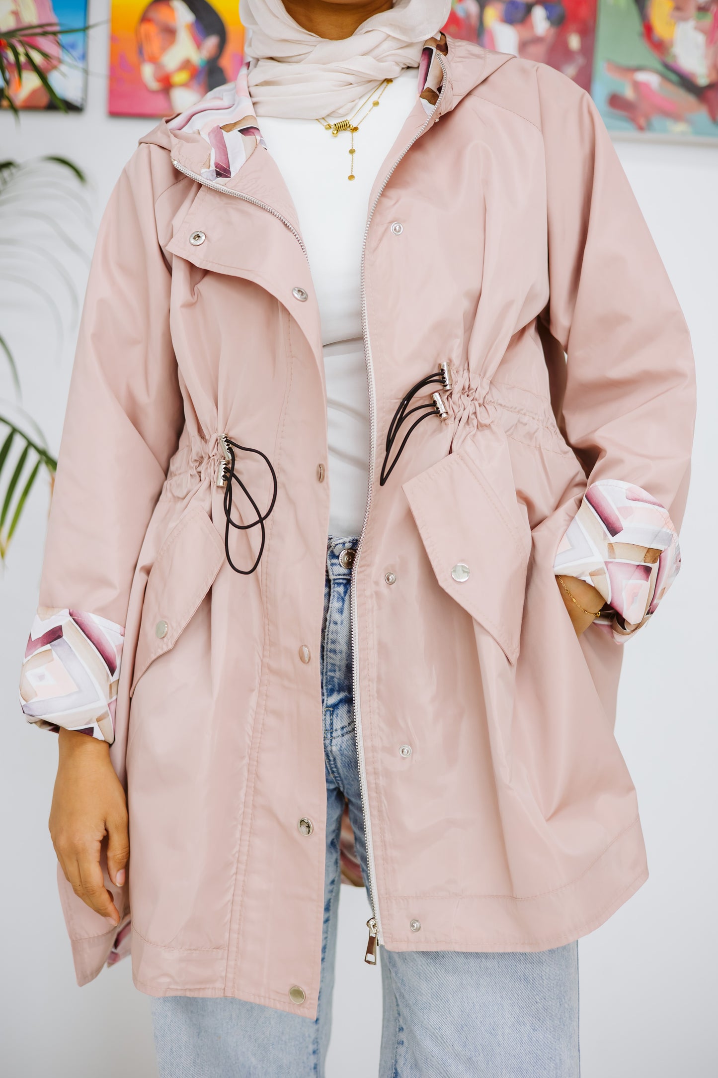 Waterproof Jacket - NUDE