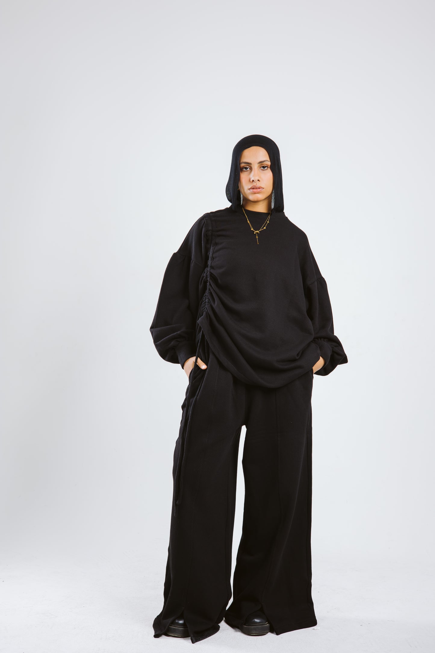 Comfy Curved Set - Black