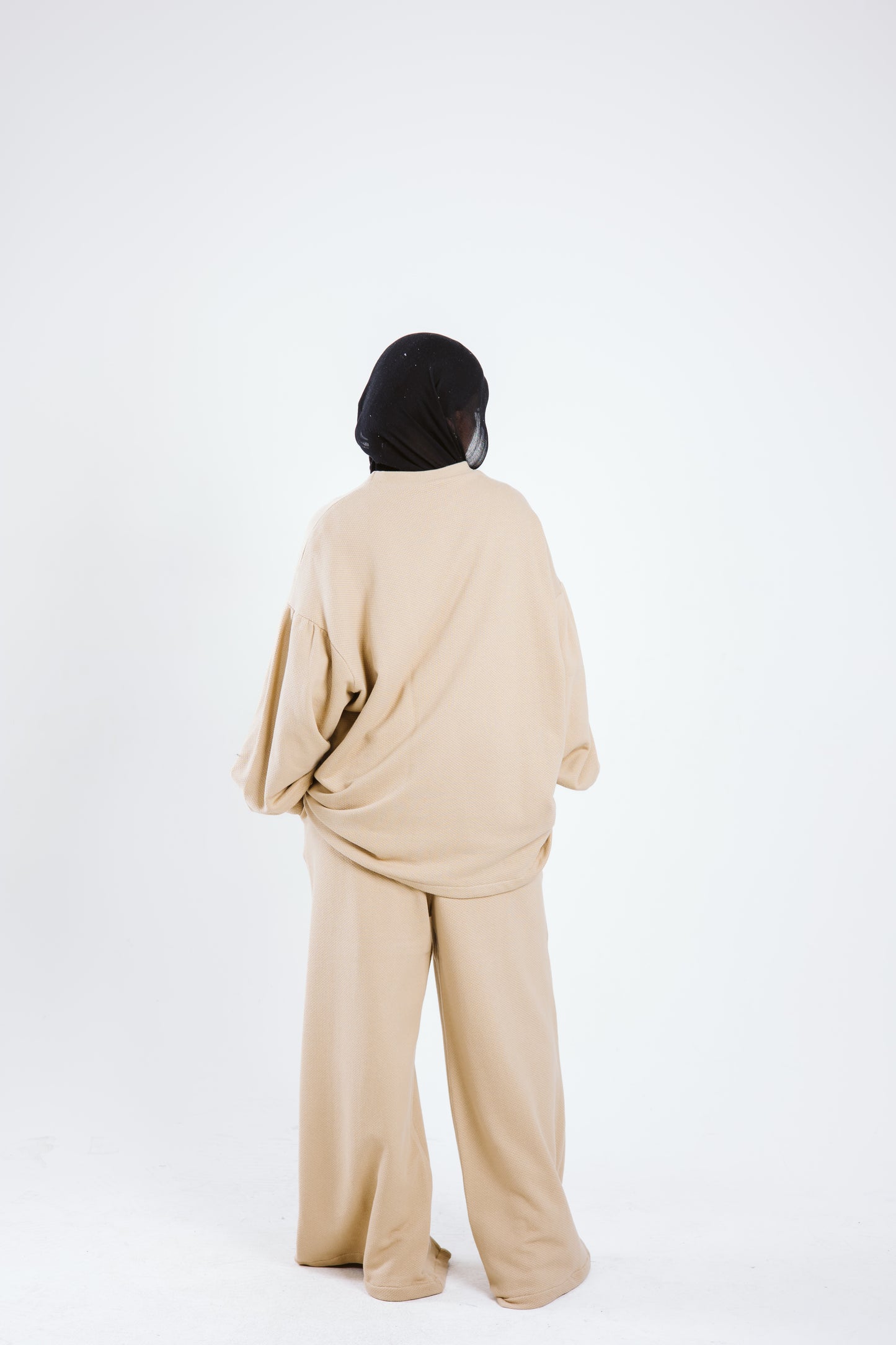 Comfy Curved Set - Dark Beige