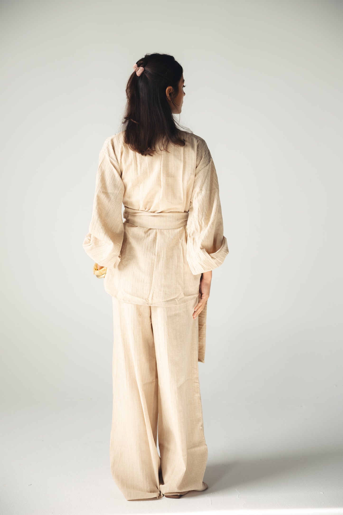 Crinkle Set -BEIGE