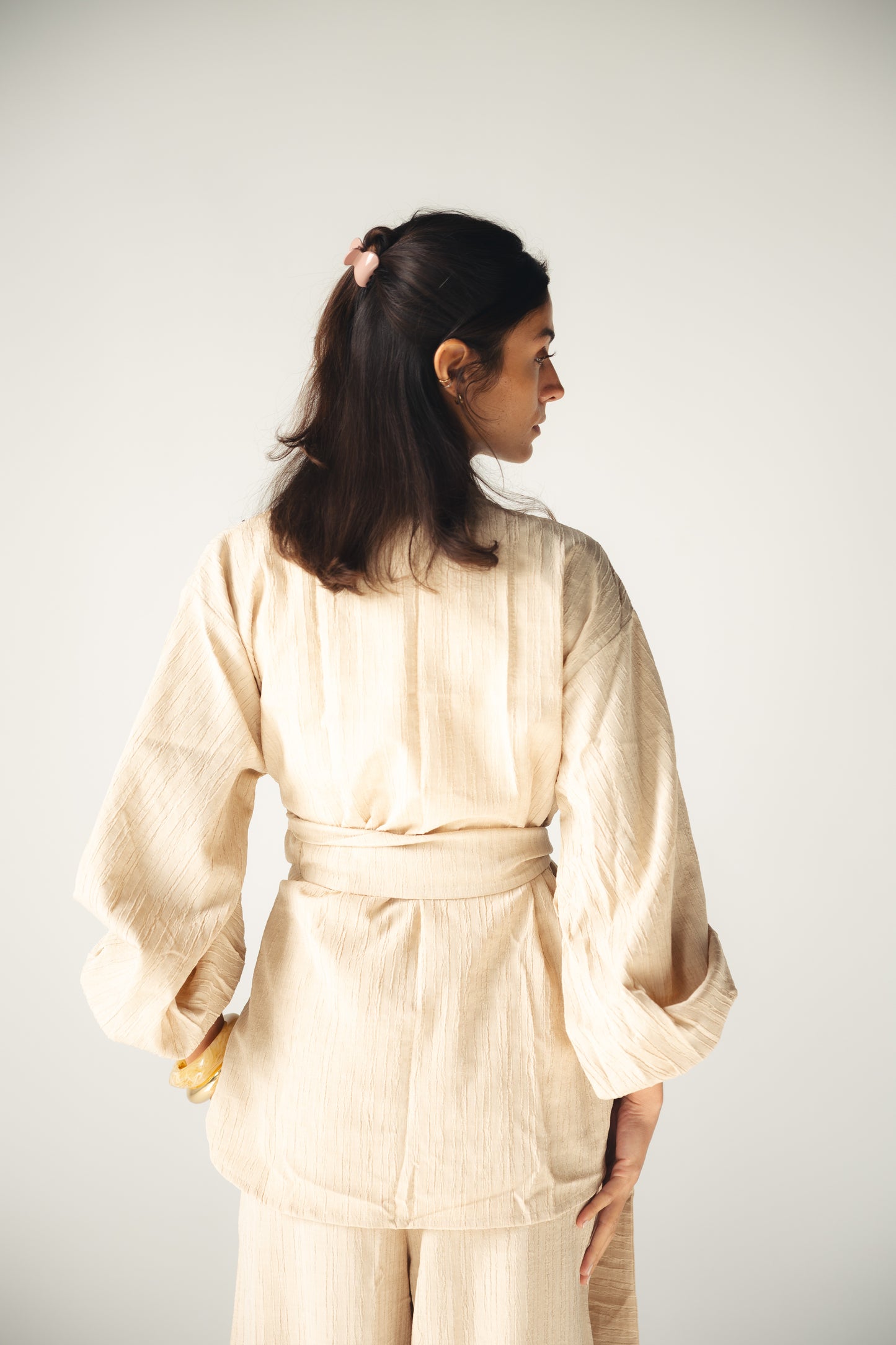 Crinkle Set -BEIGE