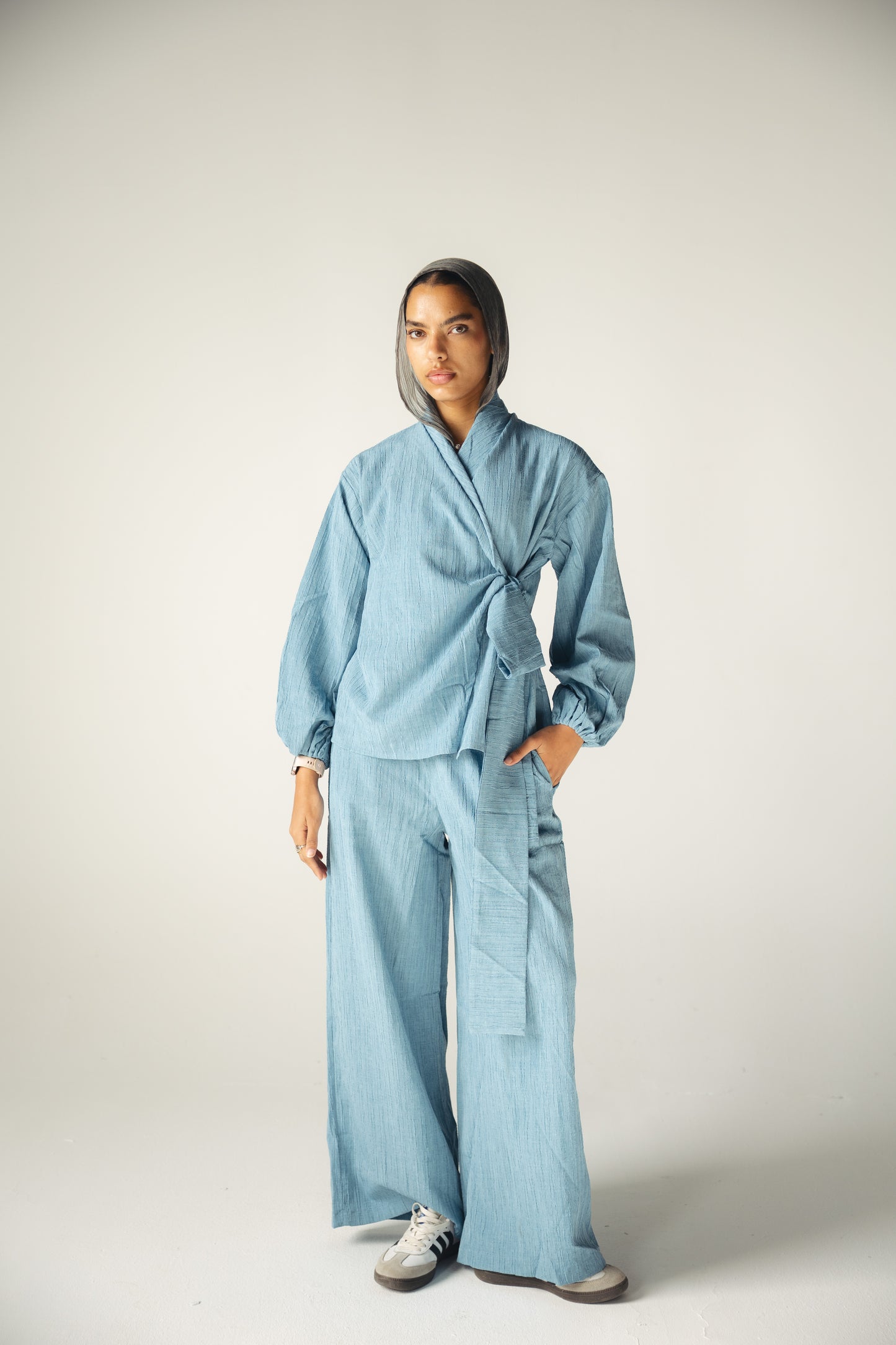 Crinkle Set - BABY BLUE