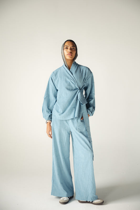 Crinkle Set - BABY BLUE