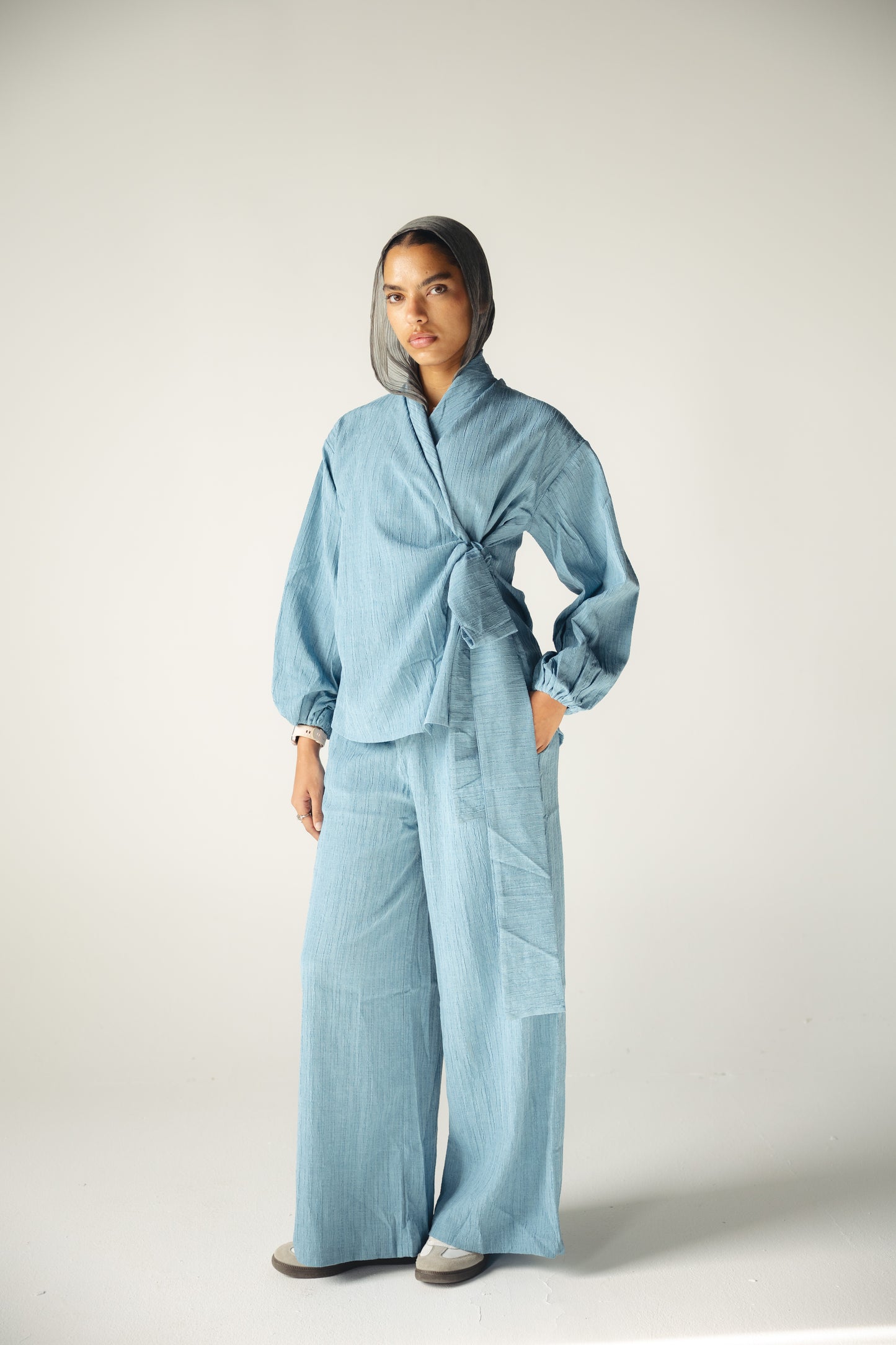 Crinkle Set - BABY BLUE