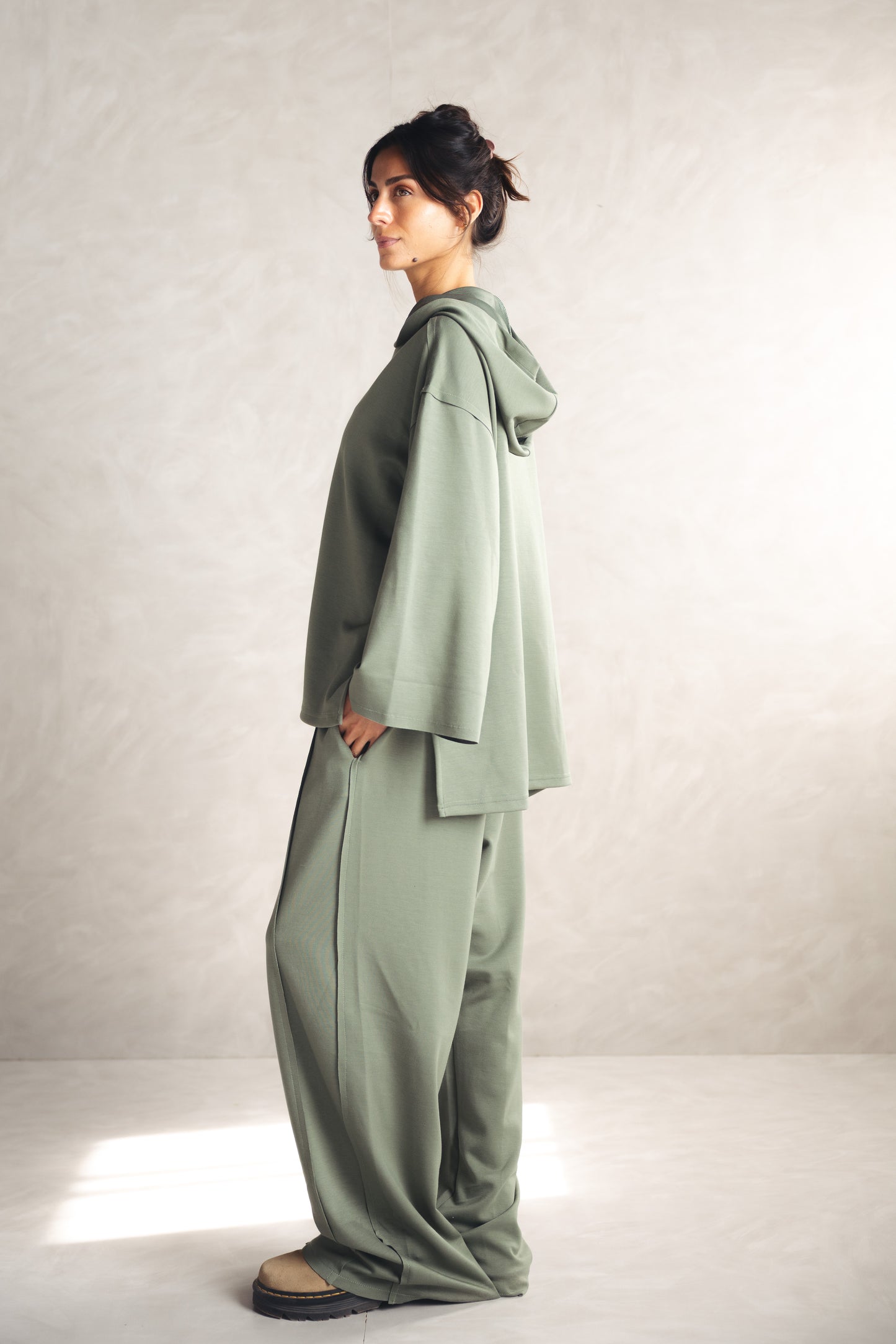Hoodie Basic Set - OLIVE