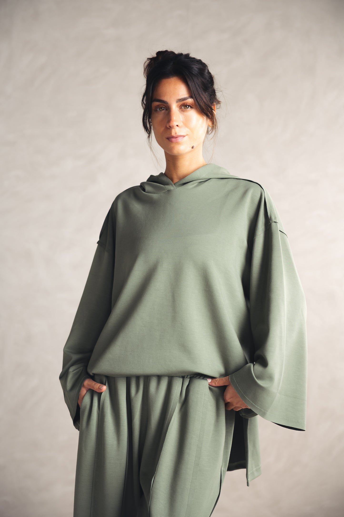 Hoodie Basic Set - OLIVE
