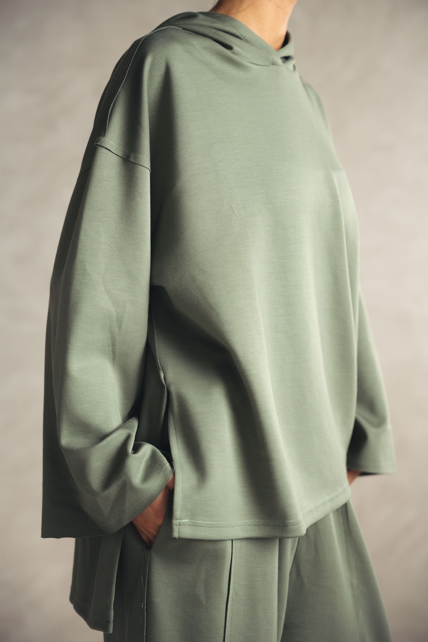 Hoodie Basic Set - OLIVE