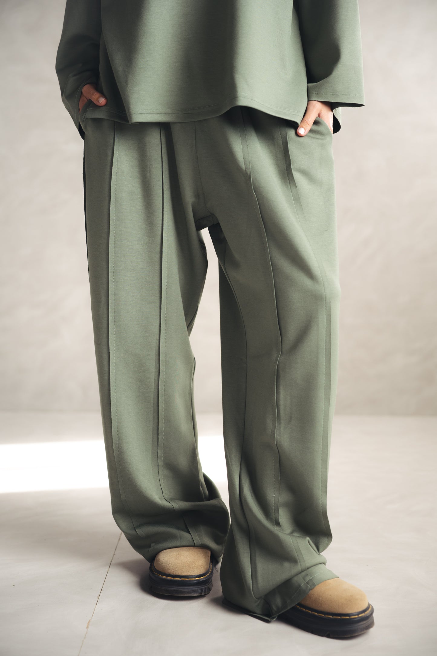 Hoodie Basic Set - OLIVE