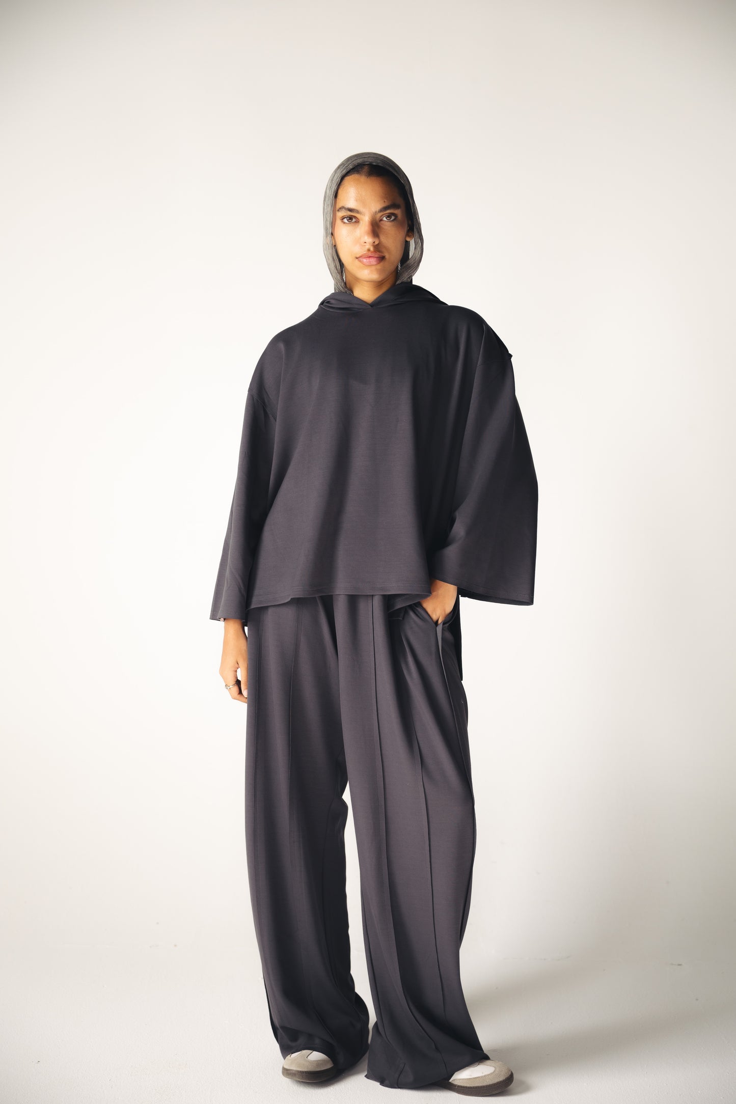 Hoodie Basic Set - DARK GREY