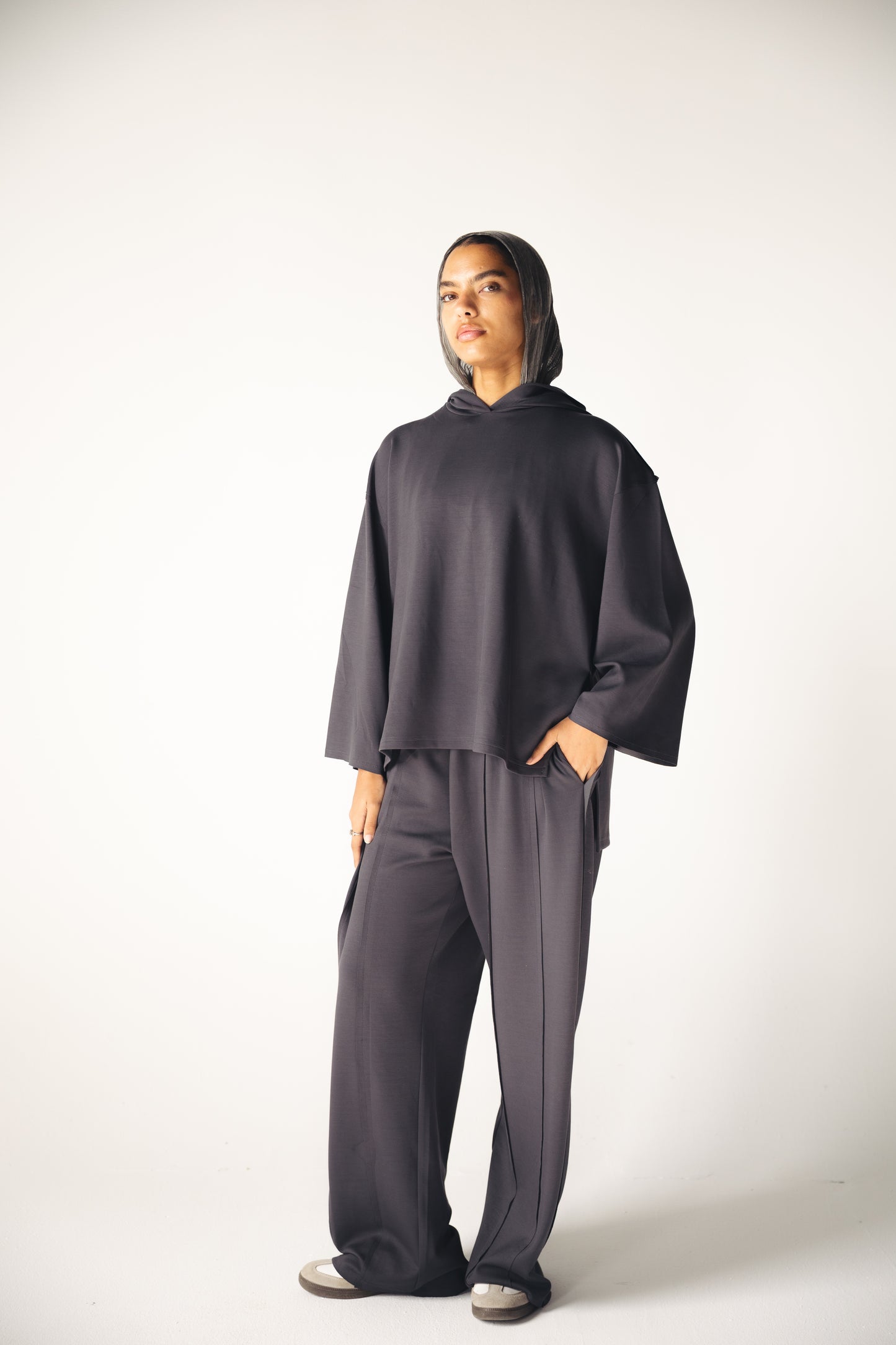 Hoodie Basic Set - DARK GREY