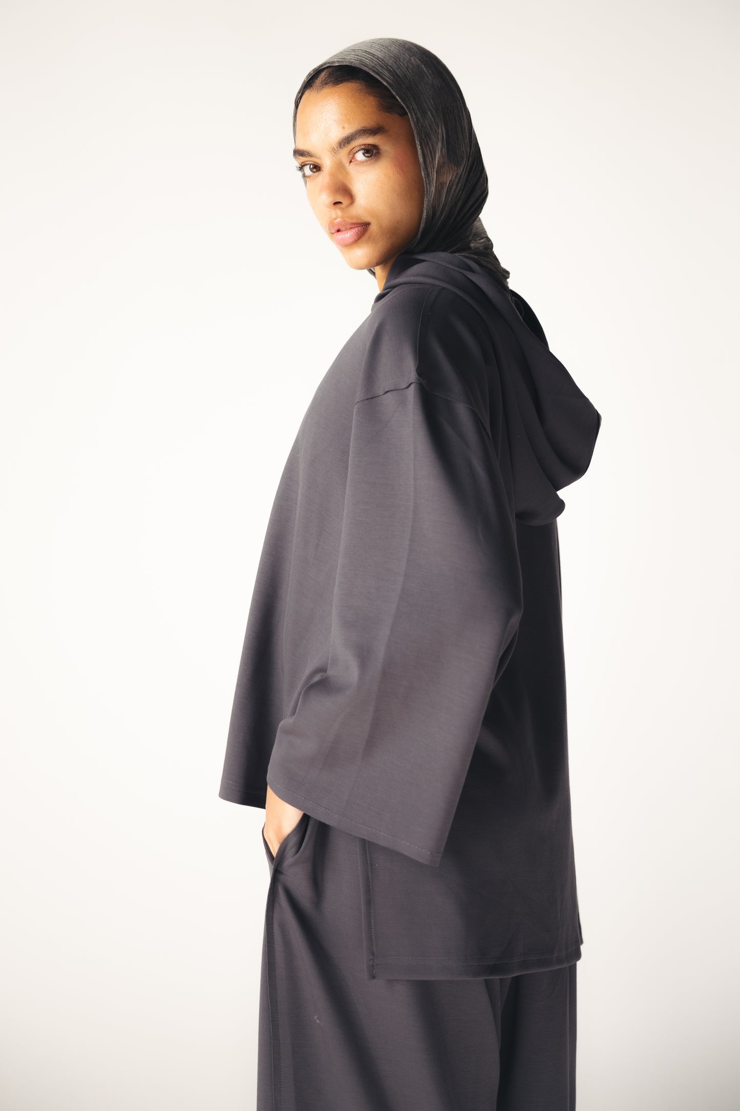 Hoodie Basic Set - DARK GREY