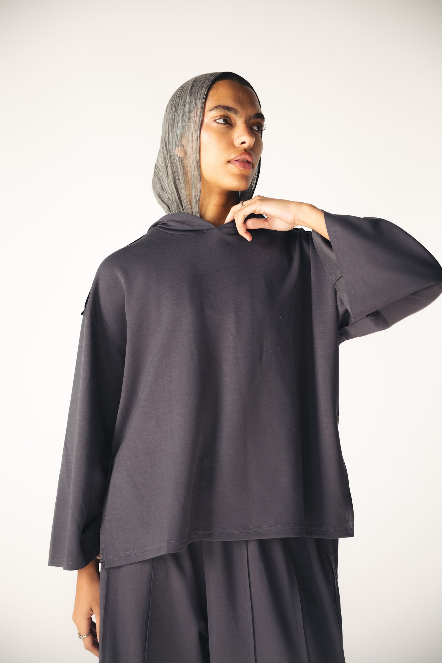 Hoodie Basic Set - DARK GREY
