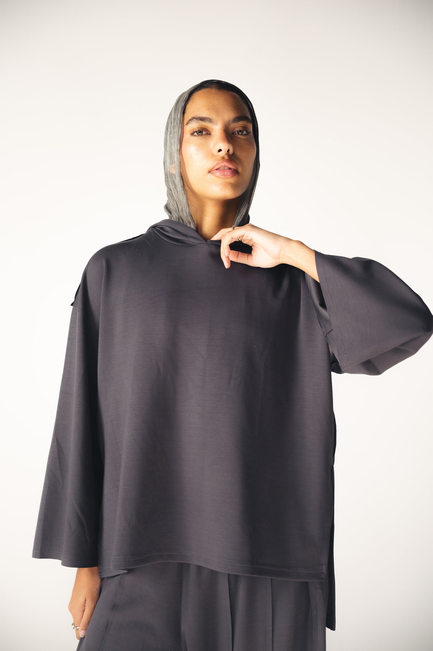 Hoodie Basic Set - DARK GREY