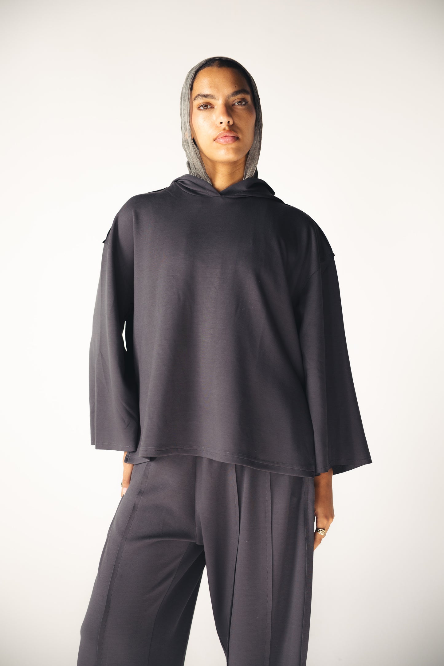 Hoodie Basic Set - DARK GREY