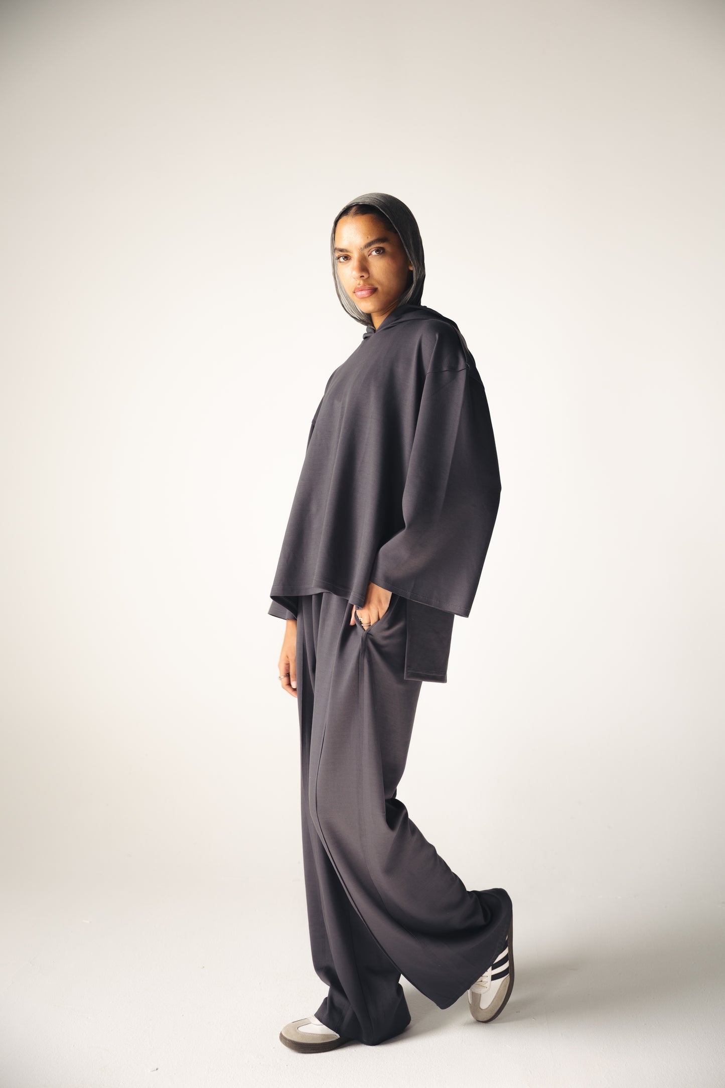 Hoodie Basic Set - DARK GREY