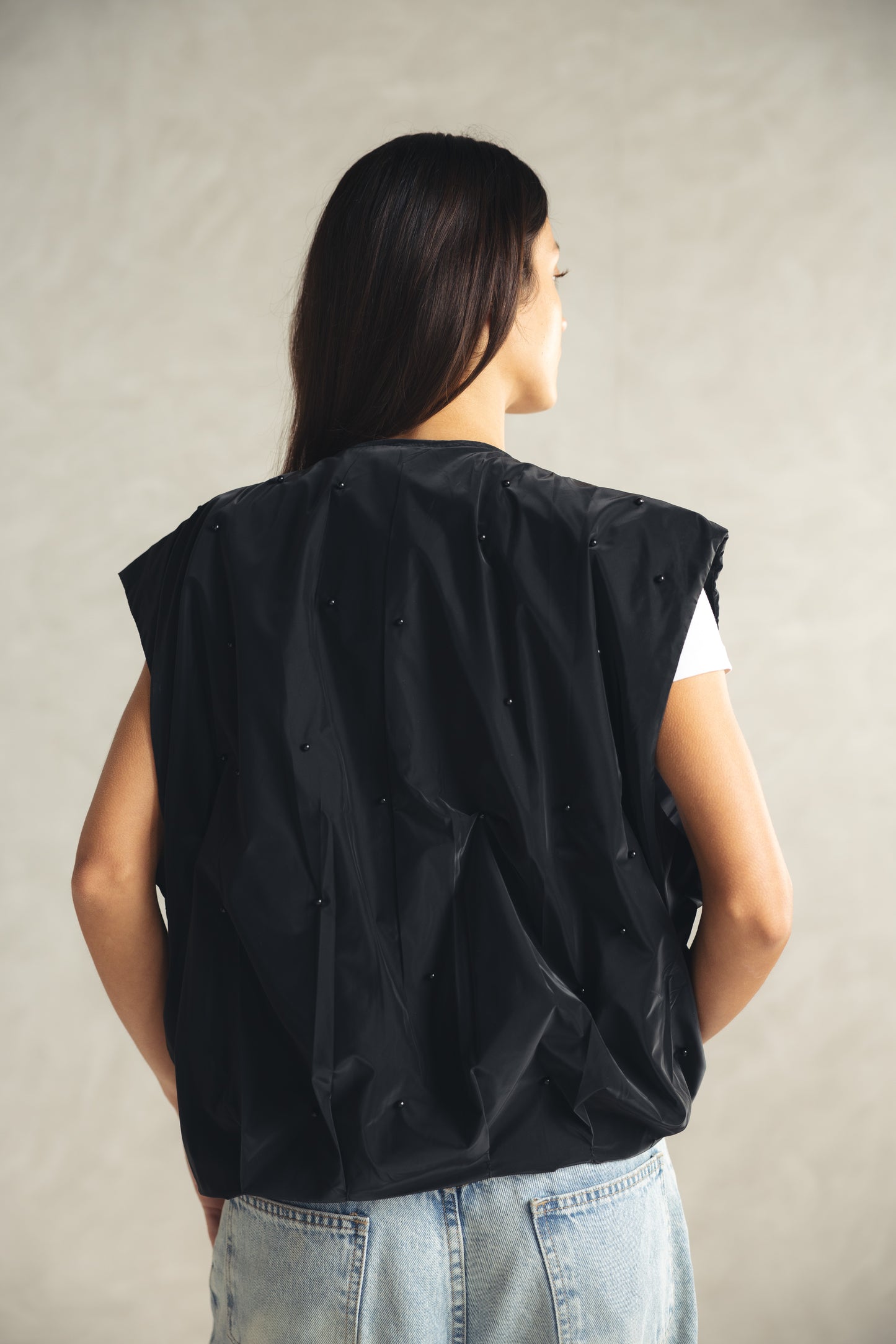 Loli Parachute Vest - BLACK