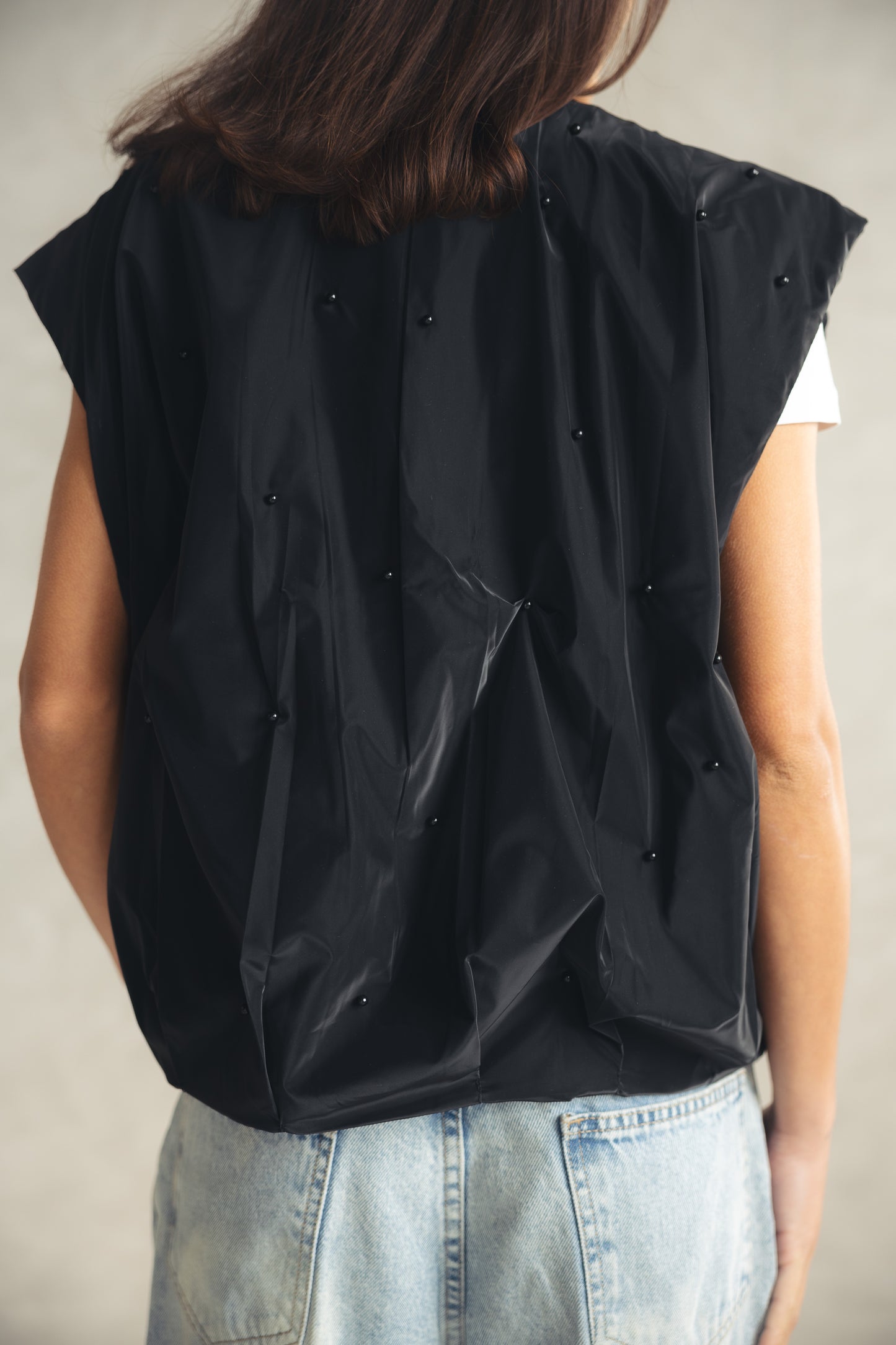 Loli Parachute Vest - BLACK