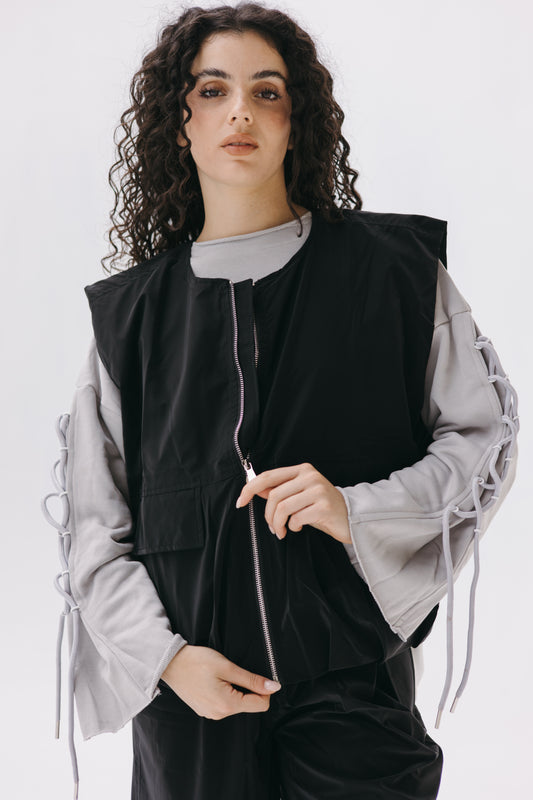 The Parachut Vest - Black