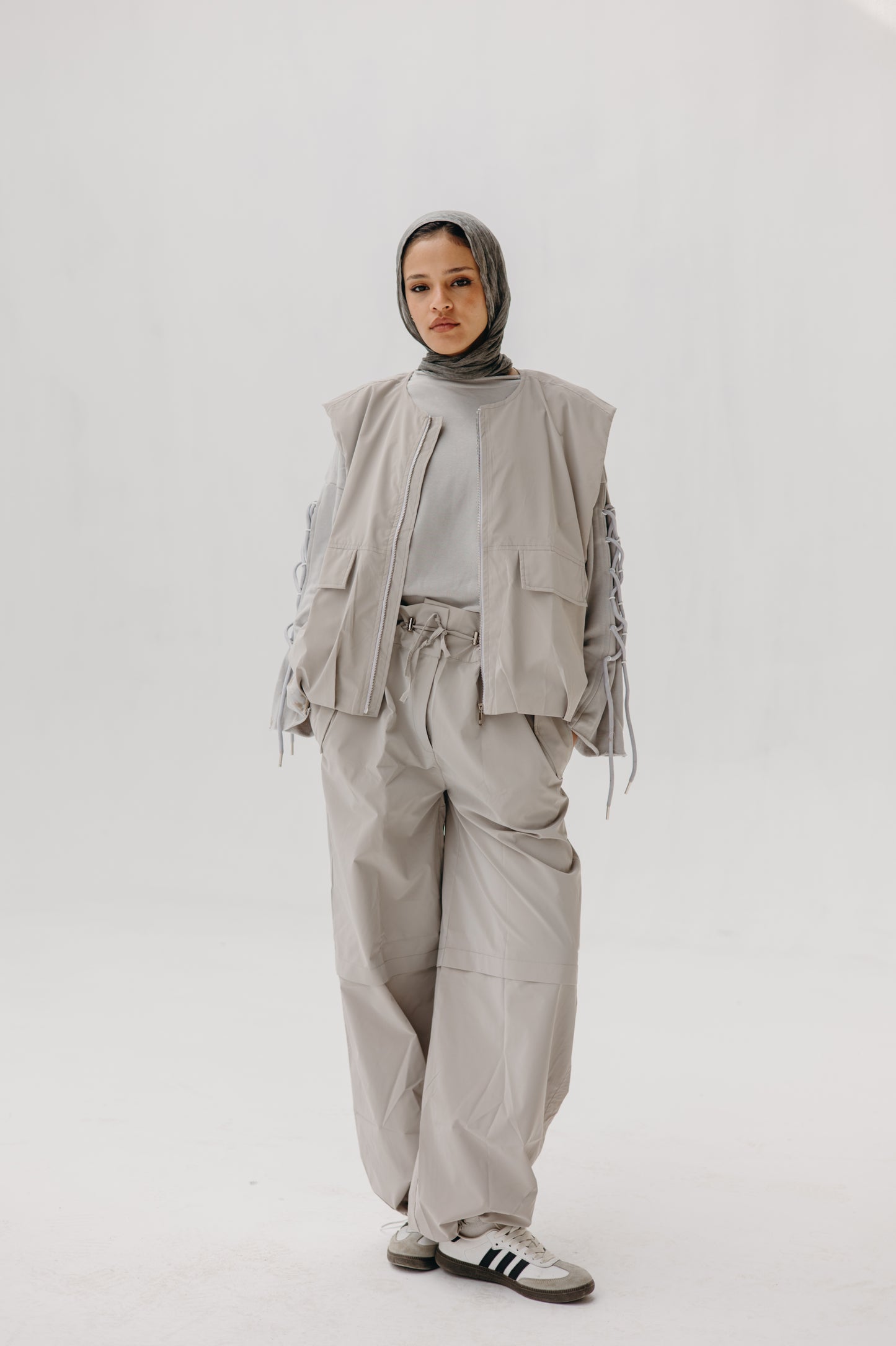 Parachut Pants - Grey