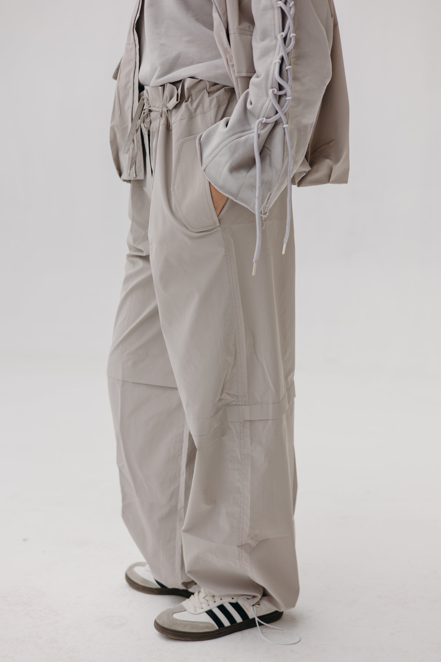 Parachut Pants - Grey