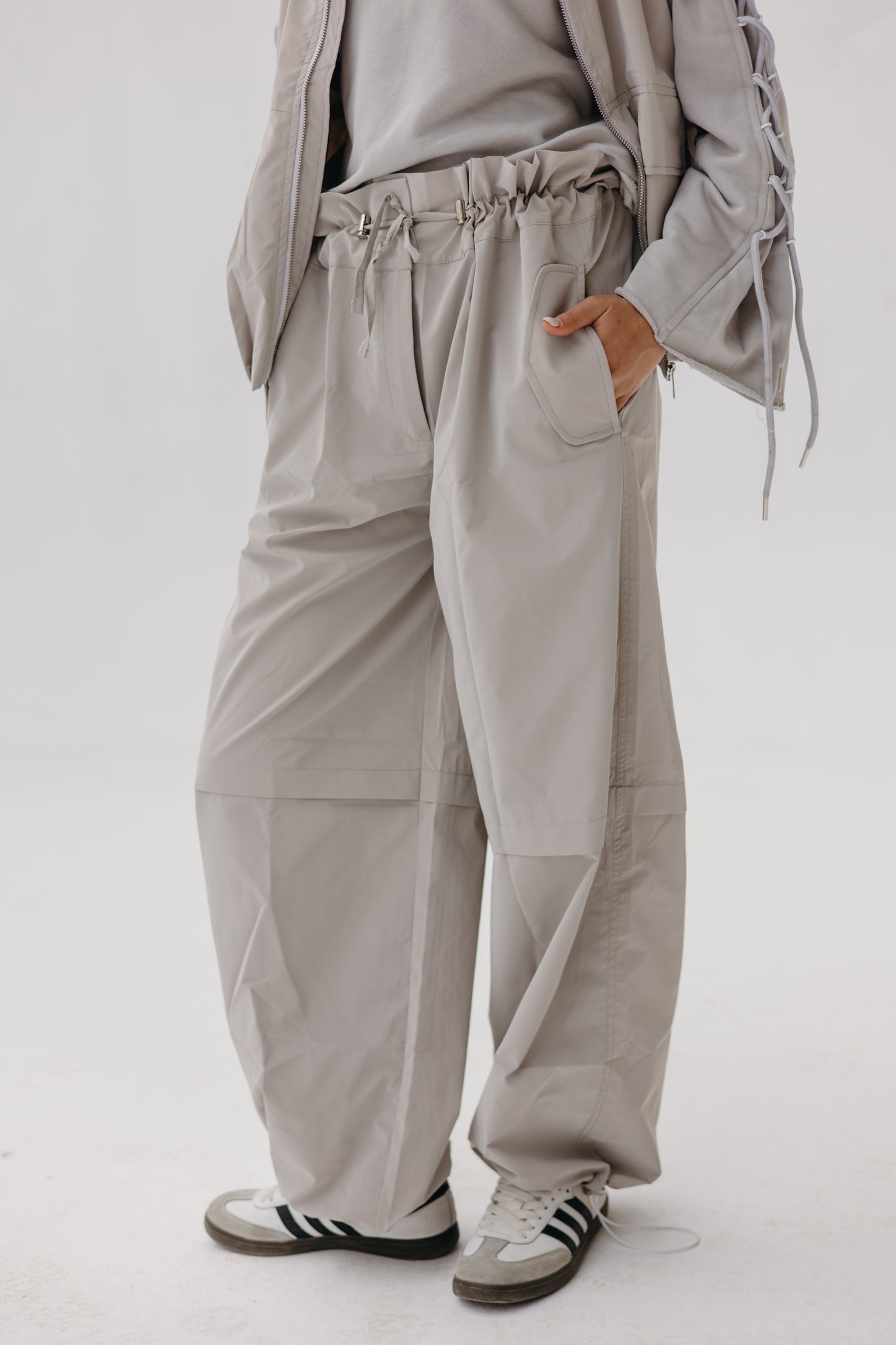 Parachut Pants - Grey