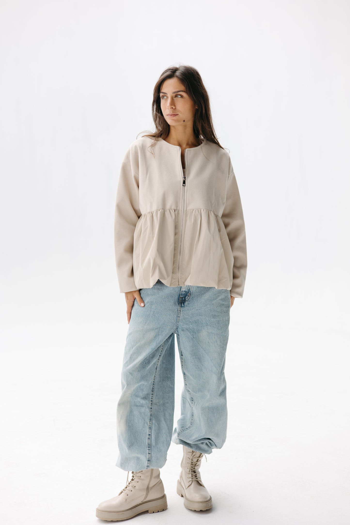 High End Gookh Jacket - Beige