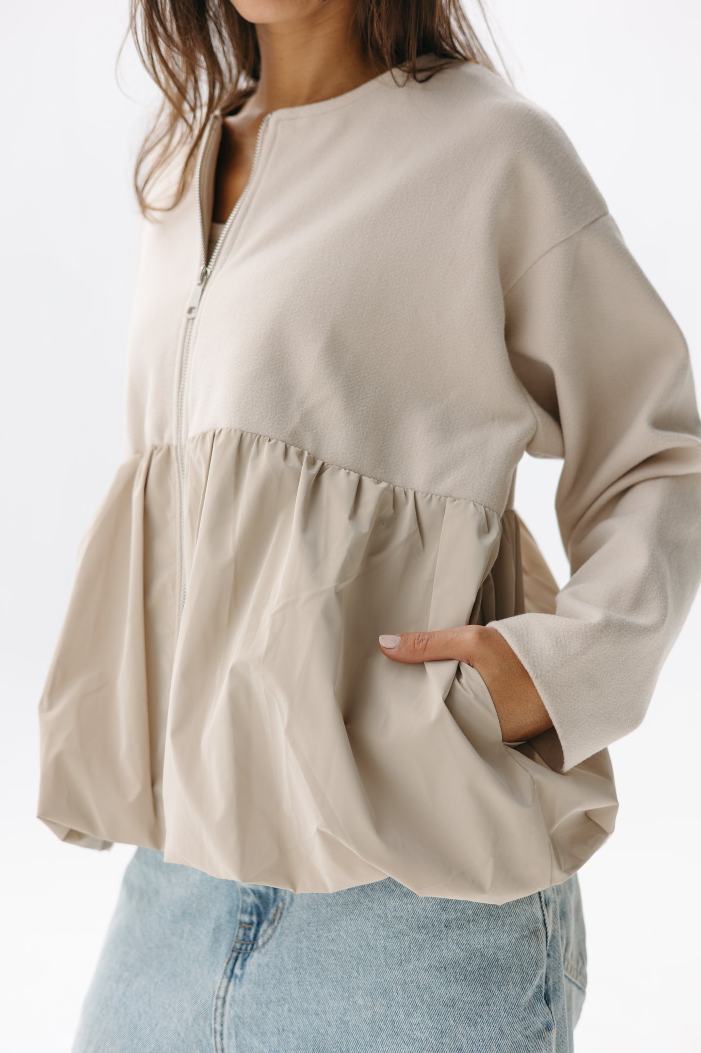 High End Gookh Jacket - Beige