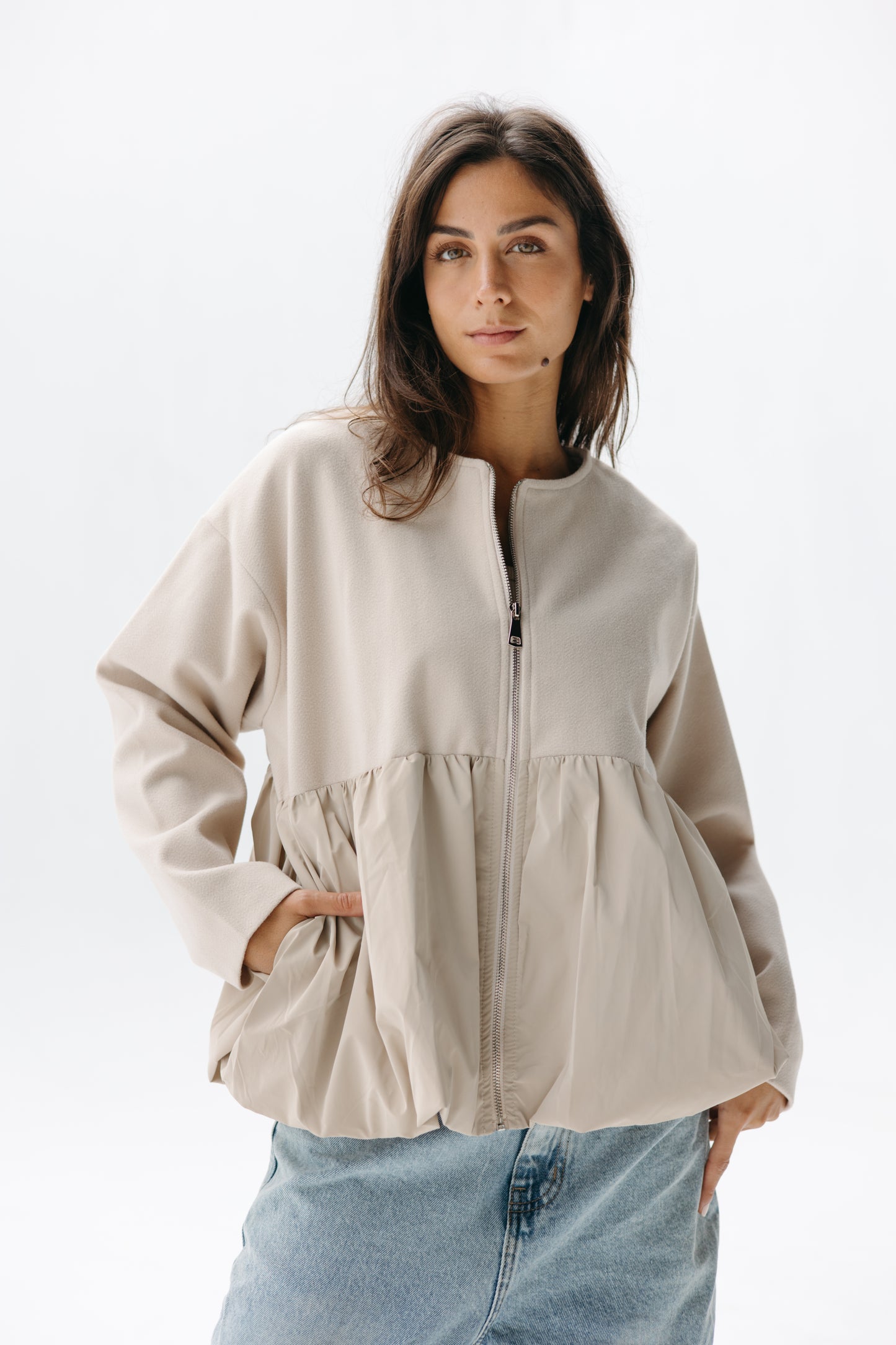 High End Gookh Jacket - Beige