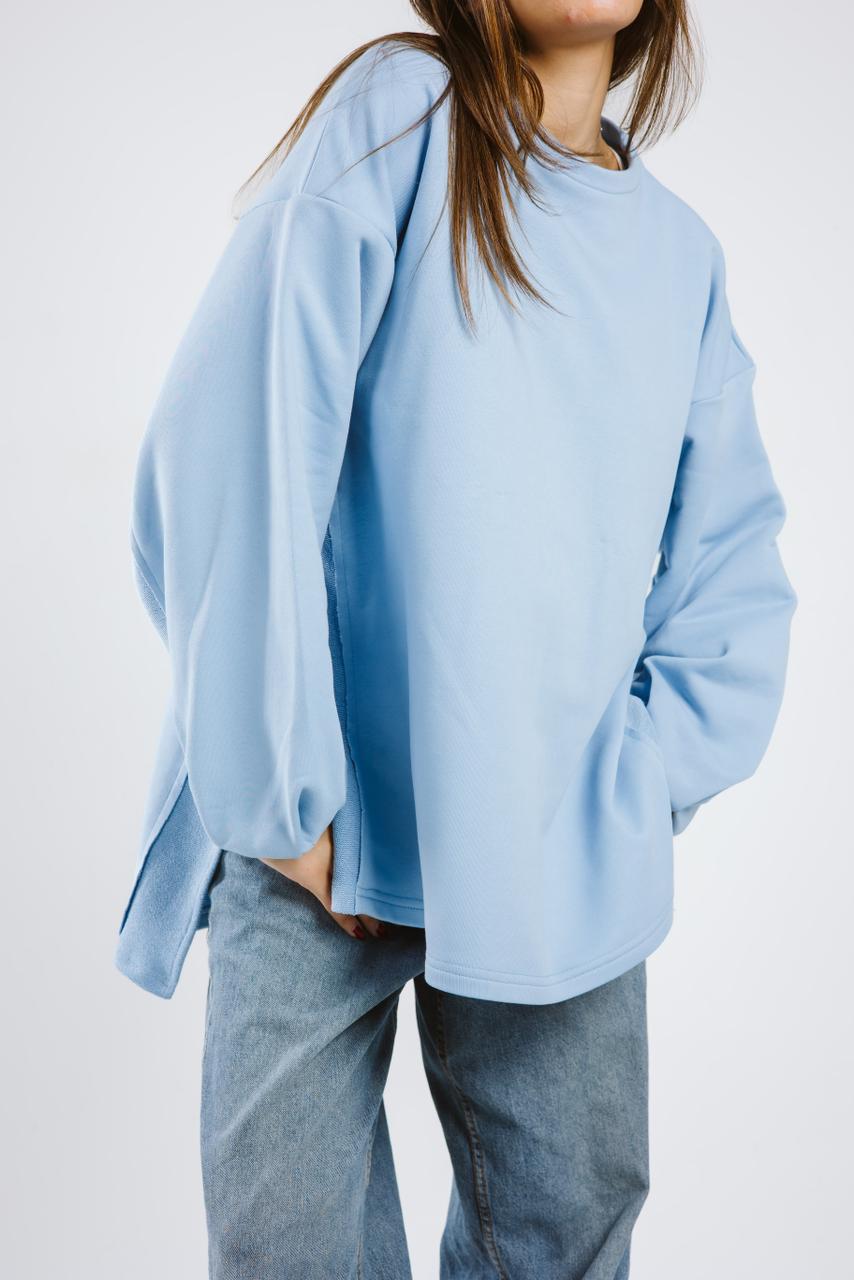 Puffy Sweatshirt - Baby blue